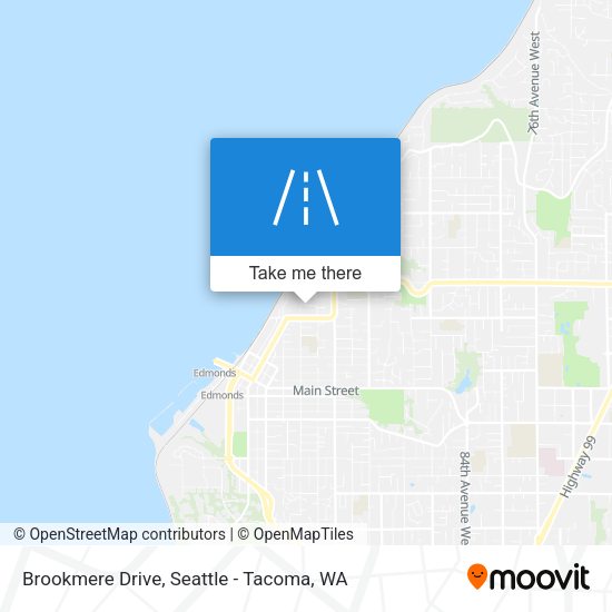 Brookmere Drive map