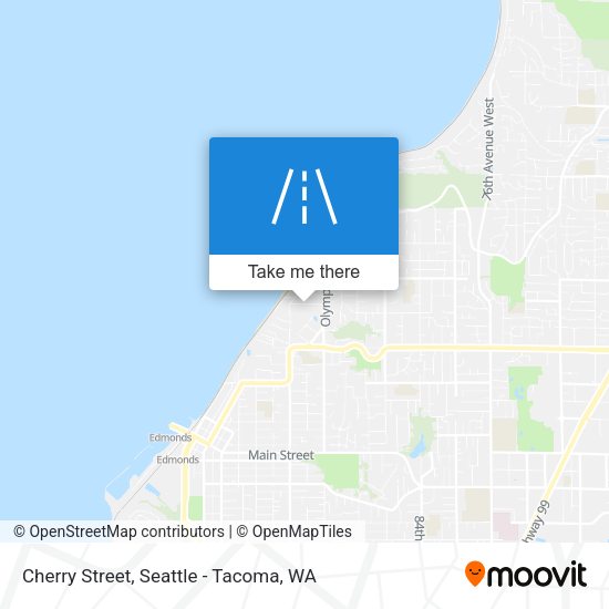 Cherry Street map