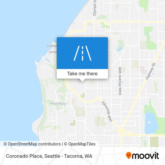 Coronado Place map
