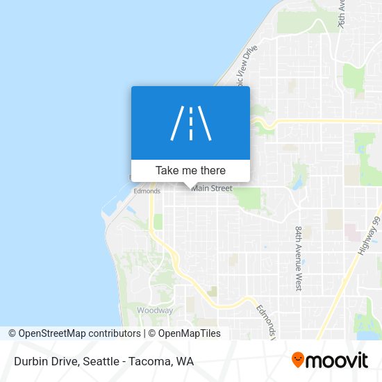 Durbin Drive map