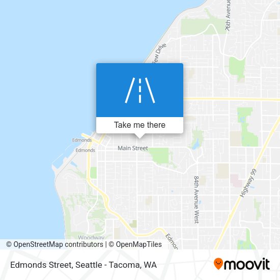 Mapa de Edmonds Street