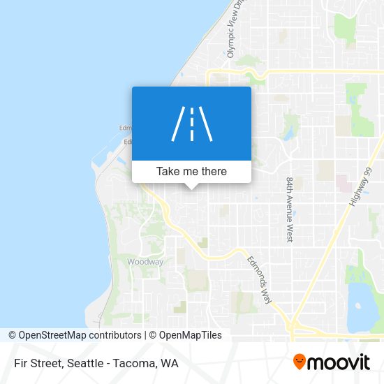 Fir Street map