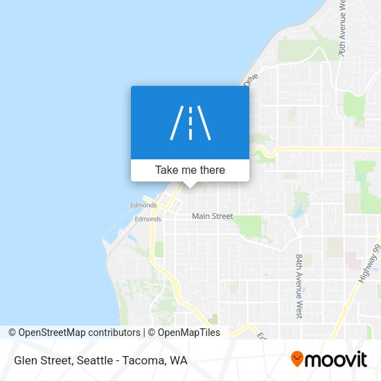 Glen Street map