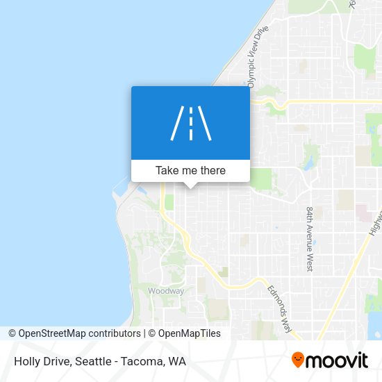 Holly Drive map