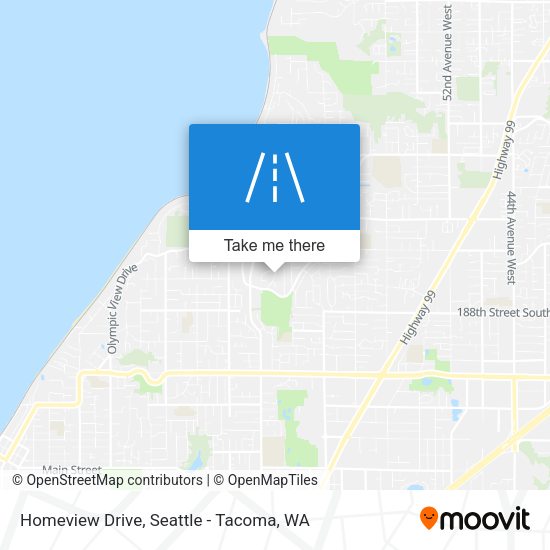 Mapa de Homeview Drive