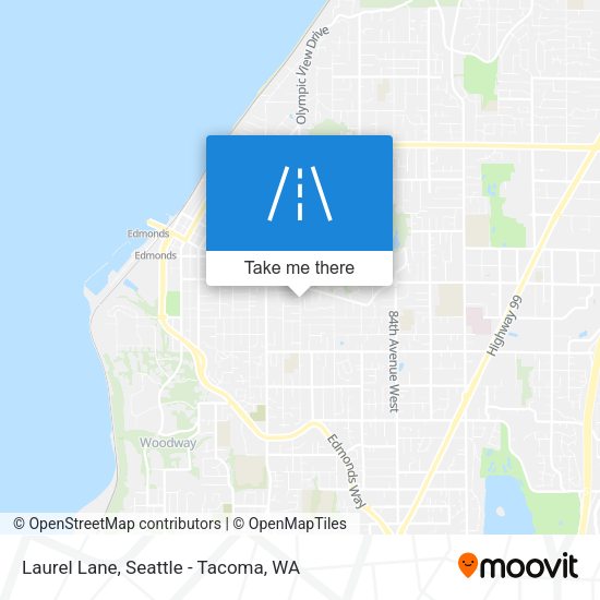 Laurel Lane map