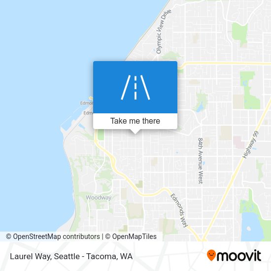 Laurel Way map
