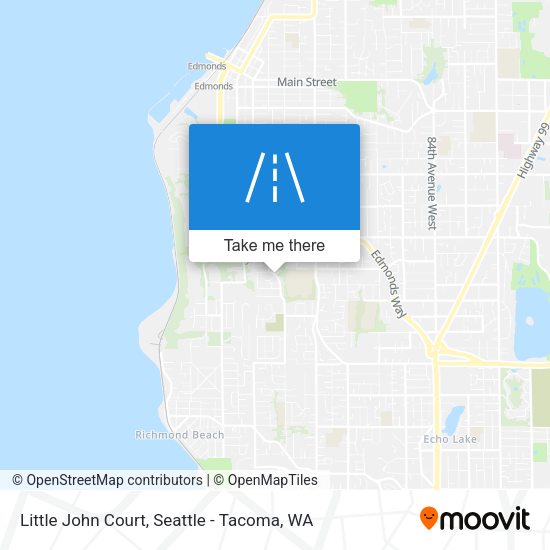 Mapa de Little John Court
