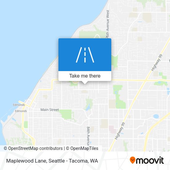 Mapa de Maplewood Lane
