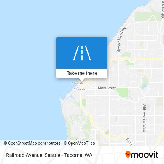 Railroad Avenue map