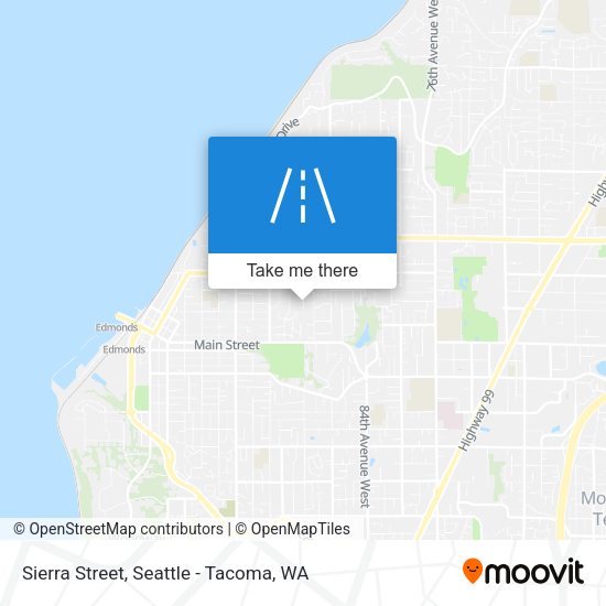 Mapa de Sierra Street