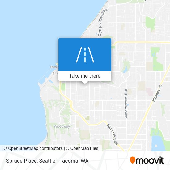 Mapa de Spruce Place