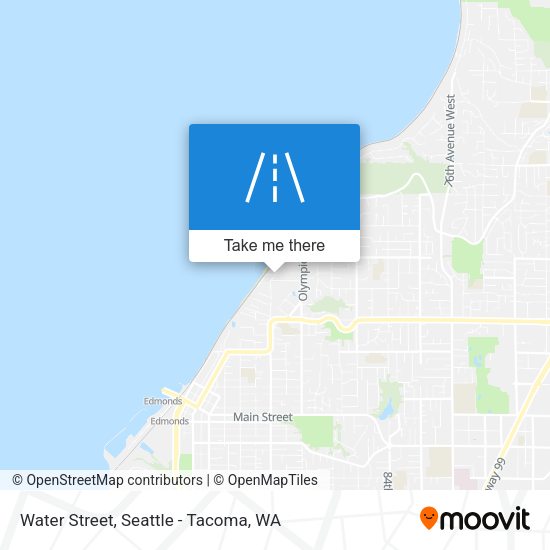 Water Street map