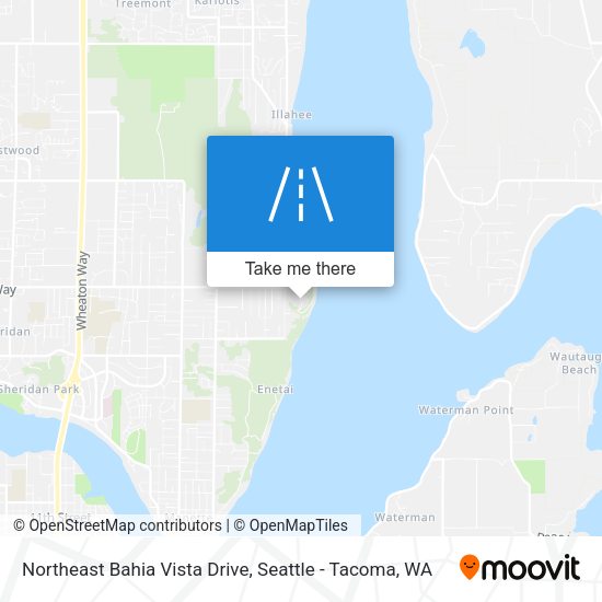 Mapa de Northeast Bahia Vista Drive