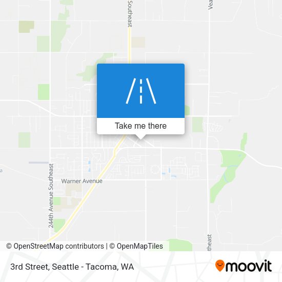 3rd Street map