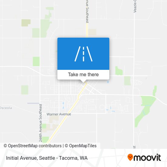 Initial Avenue map