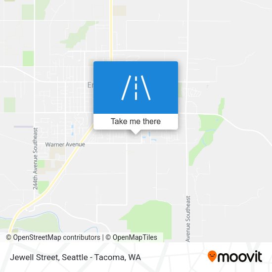 Jewell Street map