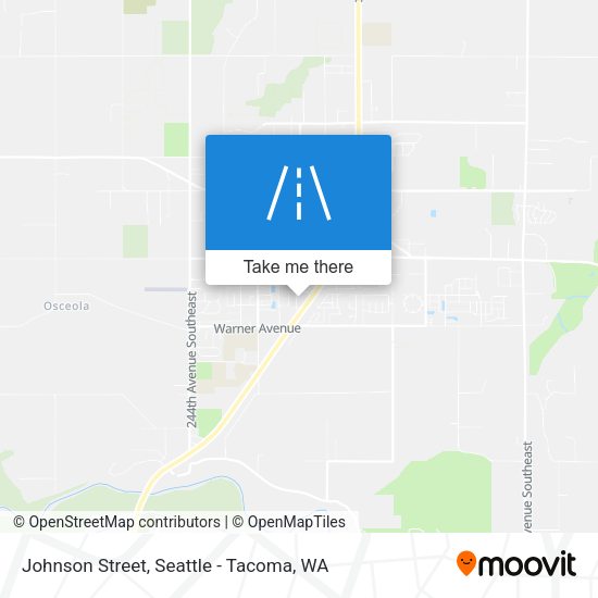 Mapa de Johnson Street
