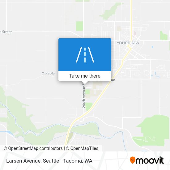 Larsen Avenue map