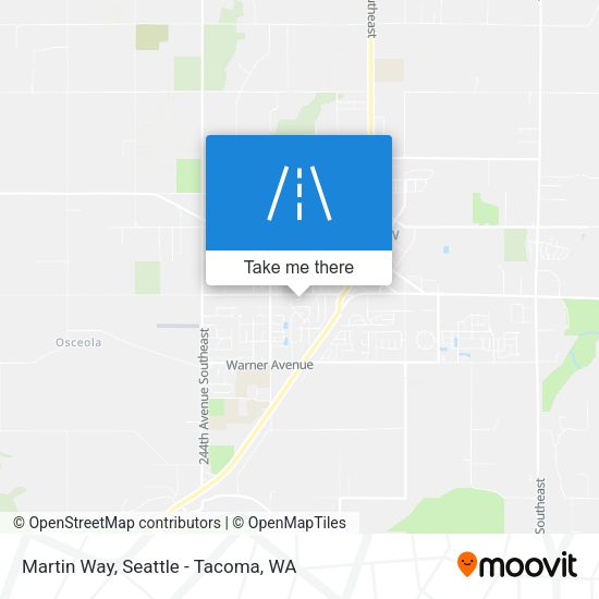 Mapa de Martin Way