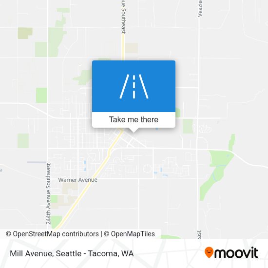 Mapa de Mill Avenue