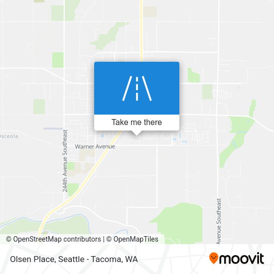 Mapa de Olsen Place