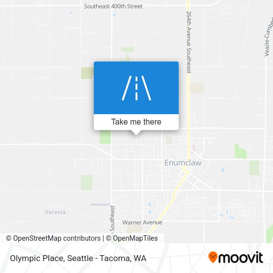 Olympic Place map