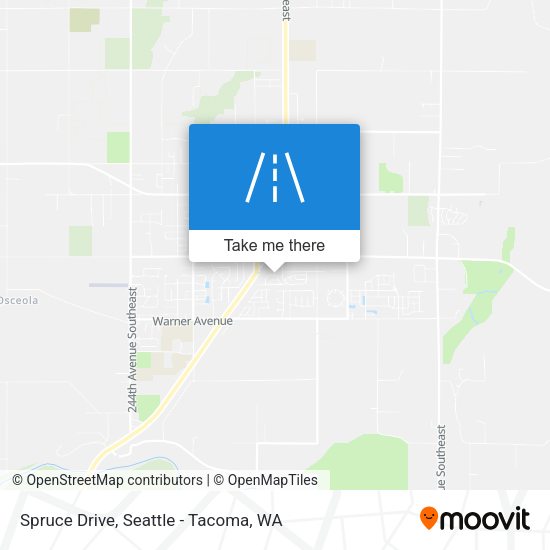 Spruce Drive map