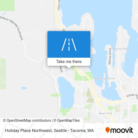 Mapa de Holiday Place Northwest