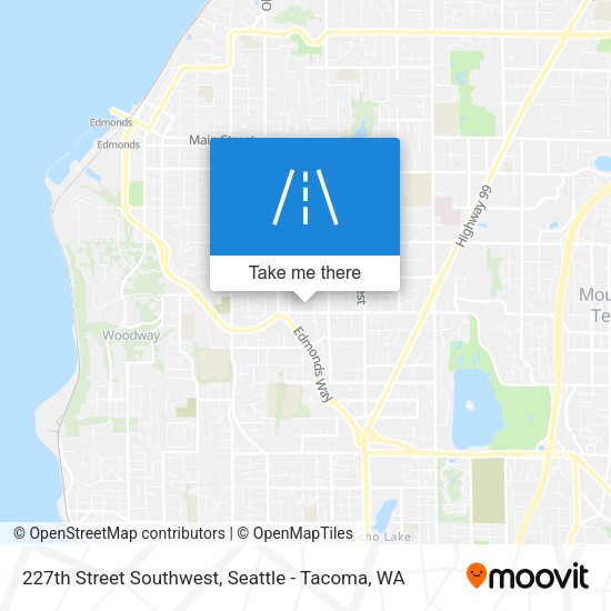227th Street Southwest map
