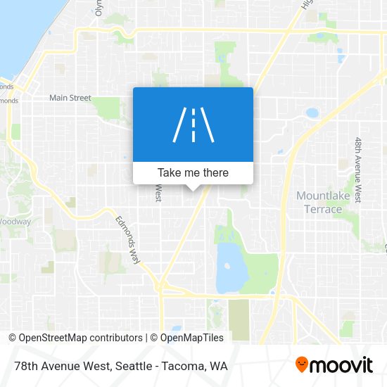 Mapa de 78th Avenue West