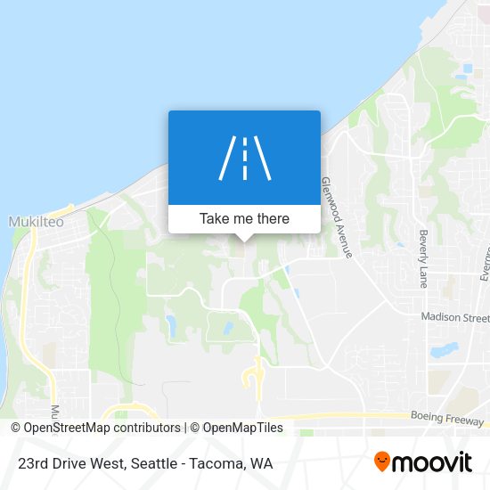 Mapa de 23rd Drive West