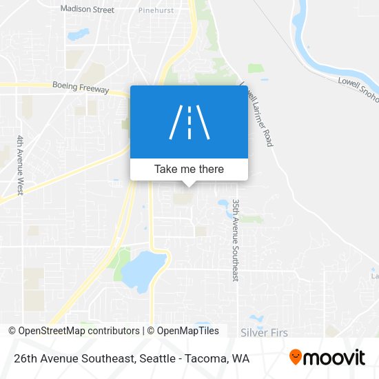 Mapa de 26th Avenue Southeast
