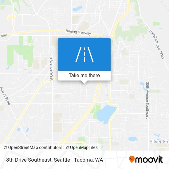 Mapa de 8th Drive Southeast