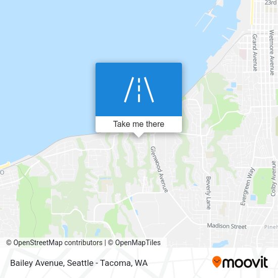 Bailey Avenue map