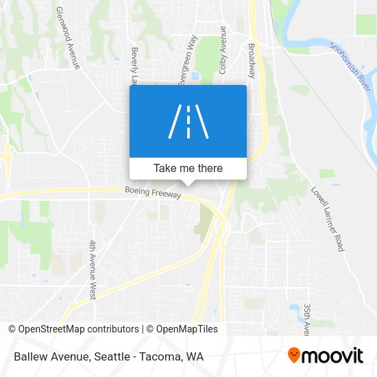 Ballew Avenue map