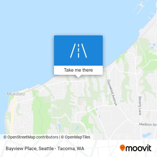 Mapa de Bayview Place