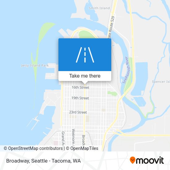 Mapa de Broadway