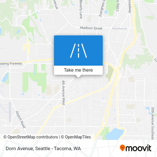 Mapa de Dorn Avenue