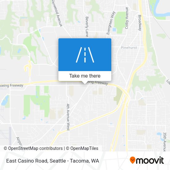 Mapa de East Casino Road