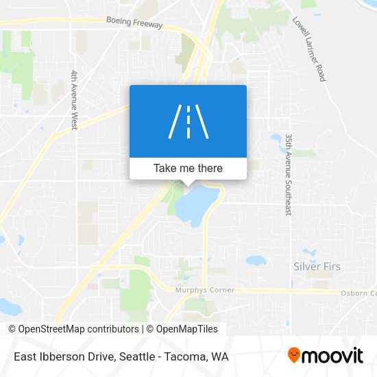 East Ibberson Drive map