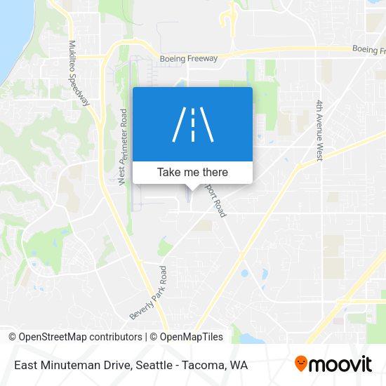 East Minuteman Drive map