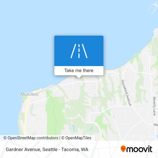 Gardner Avenue map