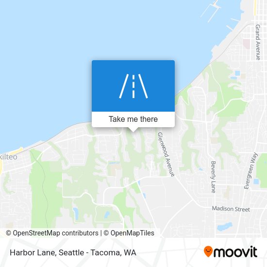 Mapa de Harbor Lane