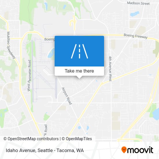Mapa de Idaho Avenue