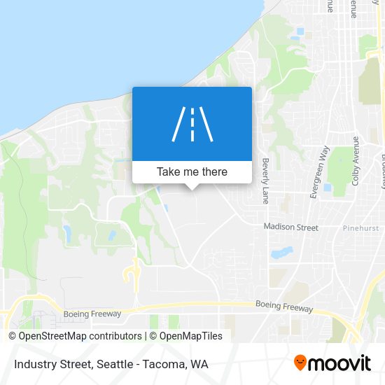 Mapa de Industry Street