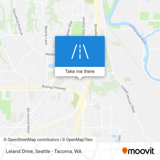 Mapa de Leland Drive