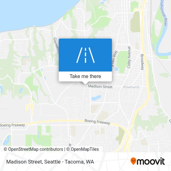 Madison Street map