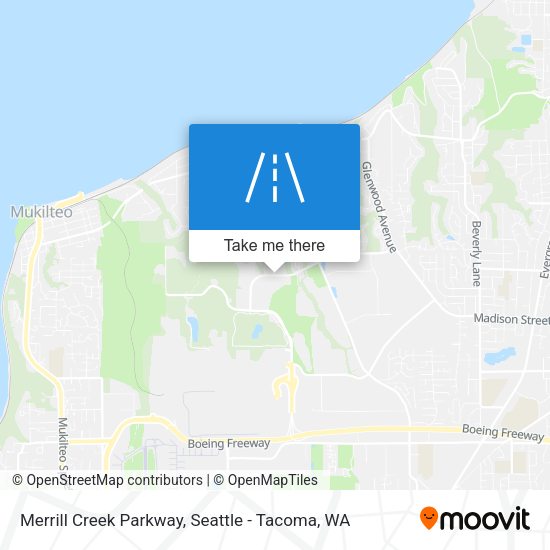 Merrill Creek Parkway map