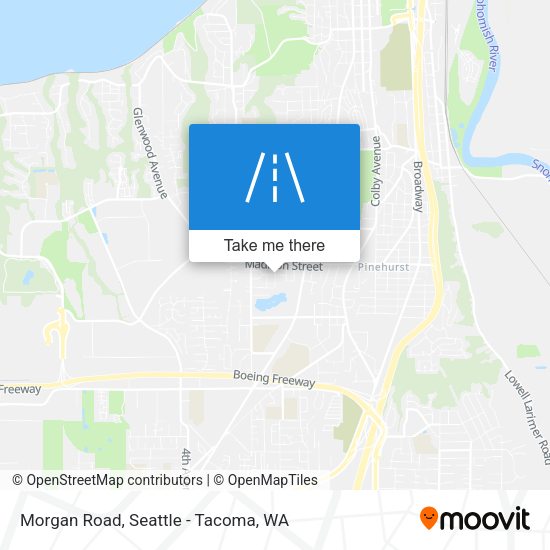 Mapa de Morgan Road